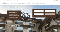 Desktop Screenshot of hoteldonny.com